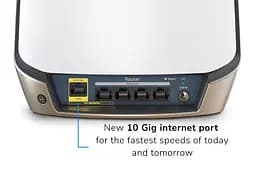 NETGEAR Система WiFi-Mesh Orbi RBK862S AX6000, 2мод, білий - мініатюра 2