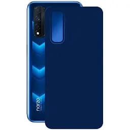 Захисна плівка StatusSKIN для Realme Narzo 30 2021 Корпус Вініл Синій металік