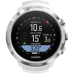 Часы для дайвинга Suunto декомпрессиметр D-5 с USB белый (SS050181000)