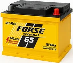 Автомобільний акумулятор Forse 65 Ah / 640 A R+ - мініатюра 3