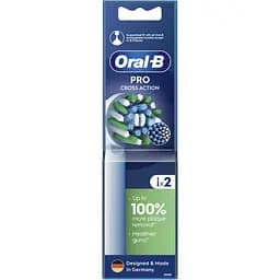Змінні насадки до електричної зубної щітки Oral-B Pro Cross Action EB50RX 2 шт.
