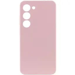 Чохол Lakshmi Silicone Cover Full Camera (AAA) для Samsung Galaxy S22 Рожевий / Pink Sand