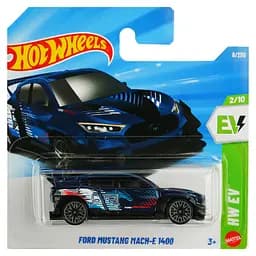 Базовая машинка Hot Wheels HW EV' Ford Mustang Mach-E 1400 синяя (5785) JJH86-N522