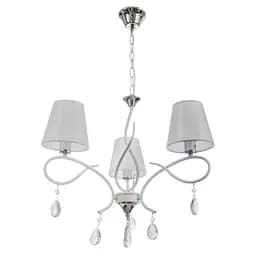 Люстра подвесная Brille с абажуром E27 60W CH (BKL-673S/3)