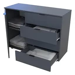 Комод Doros GС1 Графіт 100х40х81.2 (41510069) - мініатюра 6