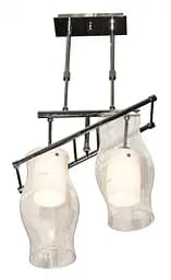 Люстра потолочная Brille E14 60W CH (BR-151C/2)