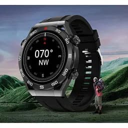 Розумний смарт-годинник Smart Watch Ultimate AMOLED Full HD екран +2 додаткових ремінця в комплекті Чорний - мініатюра 4