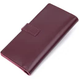 Жіноче шкіряне портмоне Grande Pelle 9х18х1.5 см acs0018759 - мініатюра 2