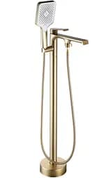 Смеситель для ванны Rea Hass brushed gold напольный REA-B6404 Золотой