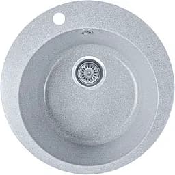 Мийка кухонна Valetti 7S гранітна 500x500 мм сіра