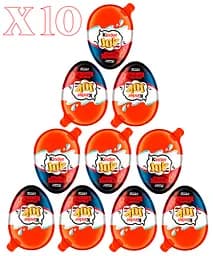 Комплект шоколадних яєць Kinder Joy Funko Netflix Stranger Things 10 шт по 20 г