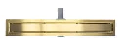 Трап для душу Rea Neox 80 Pro brushed gold 2в1 REA-G2703 - мініатюра 5