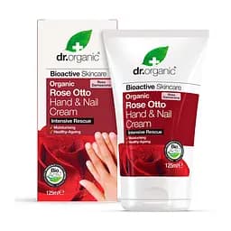 Крем для рук и ногтей с маслом розы Отто Dr.Organic 125 мл