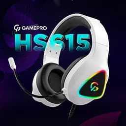 Ігрові навушники GamePro HS615 RGB White [121967] - мініатюра 8