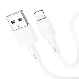 Кабель Hoco X83 USB to Lightning 1 м белый