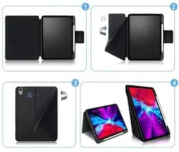 Чохол Primolux Transformer Latch для планшета Apple iPad Air 5 10.9" 2022 (A2588 / A2589 / A2591) Blue - мініатюра 4
