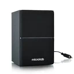 Microlab Акустична система M-106 2.1, 10W, mini-jack, чорний - мініатюра 5