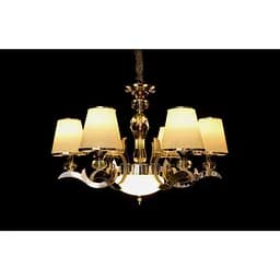 Люстра класична Linisoln 8329/6 Pearl Black - мініатюра 2