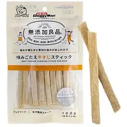DoggyMan Beef Tendon Sticks доггимэн говяжье сухожилие жевательное Ласощі для собак