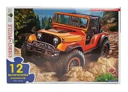 Гра-пазл Энергия+ Джип, 12 элементов