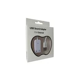 Звукова плата Dynamode USB 8(7.1) каналов 3D RTL (USB-SOUND7-WHITE) - мініатюра 3