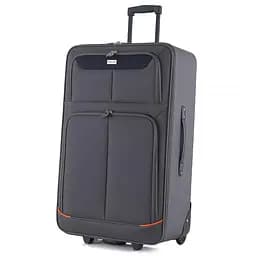Валіза Semi Line 28" (L) Grey/Orange Lines (T5754-3)