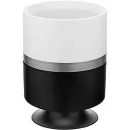 Горщик для квітів Alyaplastik Ribbon 4 л вертикальний чорно-білий (00-00020142)