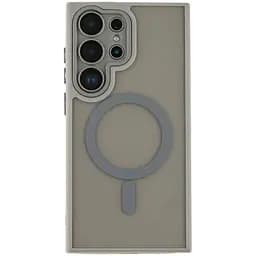Чехол-накладка Magnetic Camera Lens with Magsafe Samsung Galaxy S23 Ultra 5G Grey (35227_3345454)