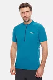 Футболка Rab Sonic SS Zip XL Бирюзовый