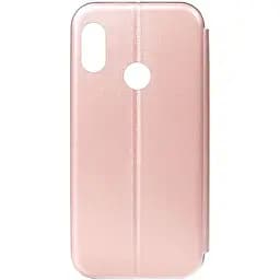 Чохол-книжка Toto Book Rounded Leather Case Xiaomi Redmi 6 Pro Rose Gold