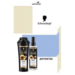 Набор Gliss Ultimate repair. Hair Reconstruction Шампунь 250 мл + кондиционер 200 мл