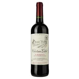 Вино Chateau Gillet Bordeaux, красное, сухое, 13,5%, 0,75 л (3006)