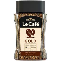 Кава розчинна Le Cafe Gold банка 190 г