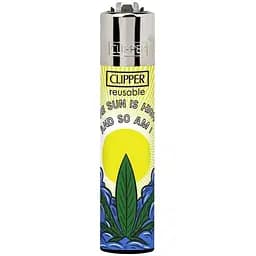 Зажигалка Clipper Standard Weed Manners