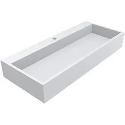 Умивальник Miraggio Mares 1000 mirasoft 0001102, Білий матовий