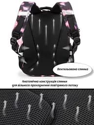Рюкзак ортопедичний шкільний для дівчинки School Standard 38х30х18 см з Котом для першокласниць (150-28) - мініатюра 8
