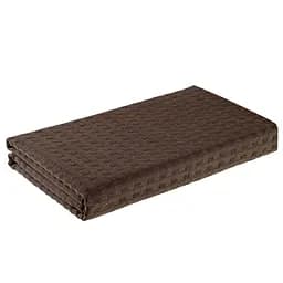 Полотенце вафельное Home Line 160х100 см коричневое (190683)