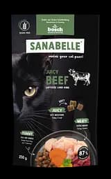 М'який корм Sanabelle Juicy з яловичиною для котів (250 г)