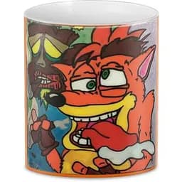 Кухоль GeekLand Креш Бандикут Crash Bandicoot KB120 330 мл білий