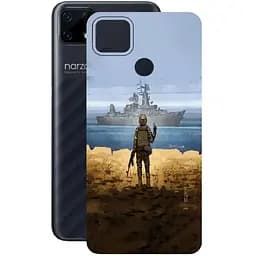 Захисна плівка StatusSKIN для Realme GT 5G Корпус Вініл Дерево світле