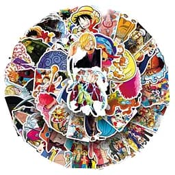 Стікерпак Ван Піс Набір наклейок GeekLand One Piece 50 штук