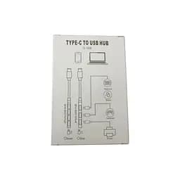 Концентратор Dynamode USB Type-C + USB-A to 1хUSB-C 3.0 1хUSB-A 3.0 2xUSB-A 2.0 dark grey (DM-UH-314AC) - мініатюра 7