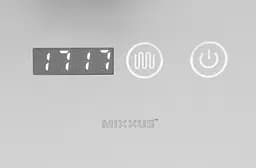 Дзеркало Mixxus Plain MV02-50x70 (годинник, LED-підсвічування, антизапотівання) MI6010 - мініатюра 5