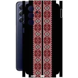 Защитная пленка StatusSKIN для Samsung Galaxy M55s M558 Корпус Винил Вышиванка 3