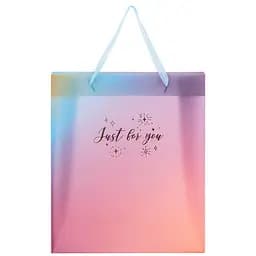 Пакет подарунковий Axent Just for you-2 пластиковий 32х27 см (8504-38-A) - мініатюра 2