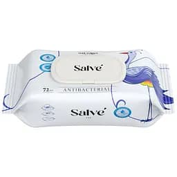 Серветки вологі Salve Antibacterial 72 шт.