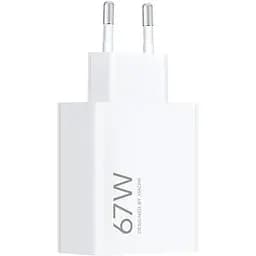 Мережевий зарядний пристрій XiaomiXiaomi 67W HyperCharge (Type-A) BHR07SKEU White