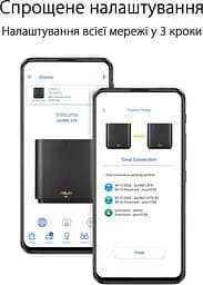 Wi-Fi Mesh система Asus ZenWiFi XT9 1pk Black (90IG0740-MO3B50) - мініатюра 7