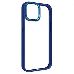 Чехол для Apple iPhone 15, UNIT2, синий, ударопрочный, прозрачный противоударный чехол-накладка из TPU и поликарбоната (PC), с защитными бортиками, защита всего корпуса от ударов и царапин, ArmorStandart (ARM69967)