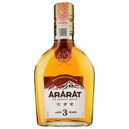 Коньяк Арарат 3 зірки, 40%, 0,2 л